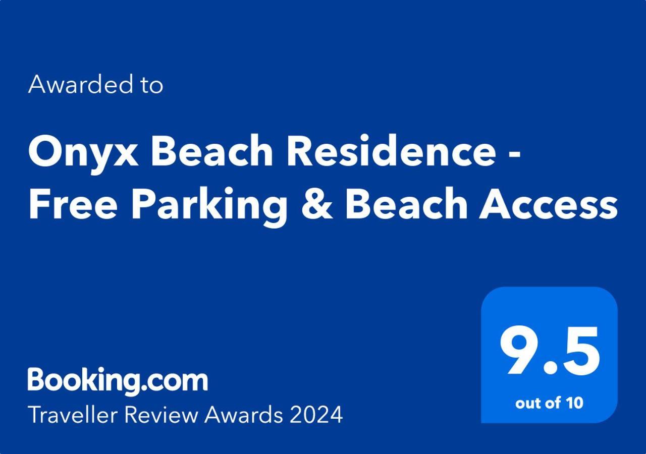 Onyx Beach Residence - Free Parking & Beach Access Sveti Vlas Eksteriør billede